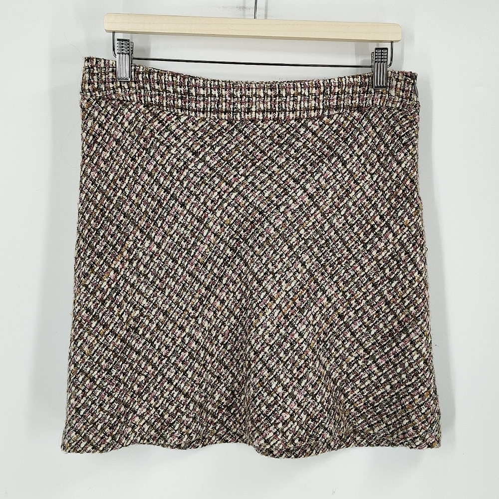 Firma Tweed Knit Mini Skirt